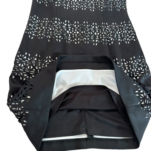 White House Black Market Women’s Sleeveless Textured Cutout Sheath Dress… - Picture 15 of 17